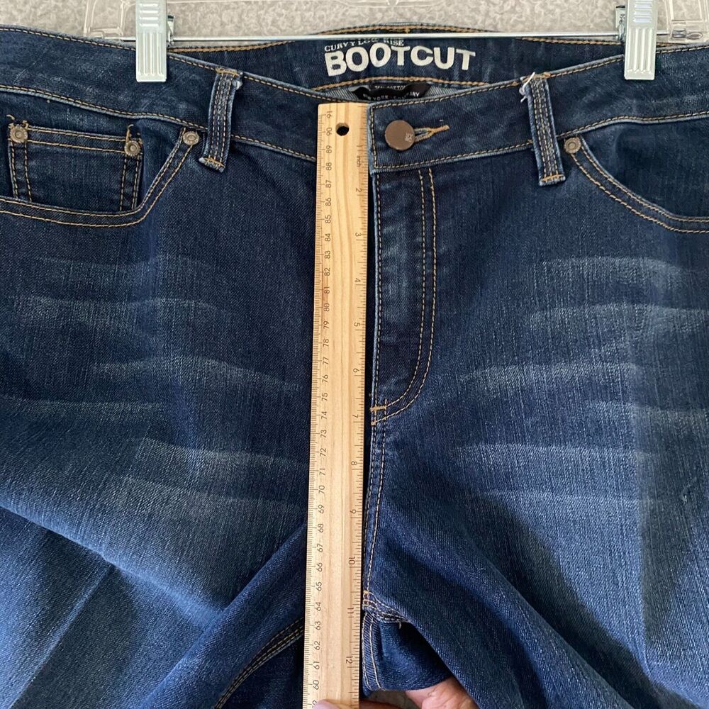 NY&C Jeans Curvy Low Rise Bootcut Women's‎ Size 16 Tall - Picture 8 of 12